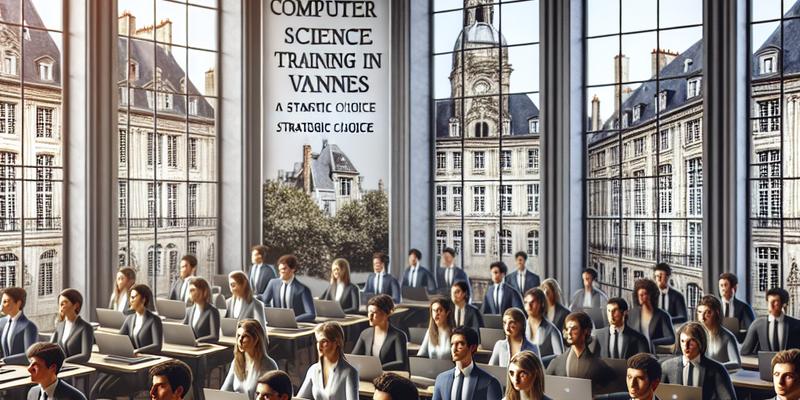 Formation Informatique à Vannes: Un Choix Stratégiques